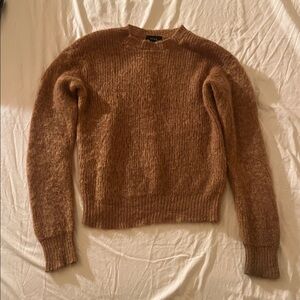 GVGV brown angora sweater